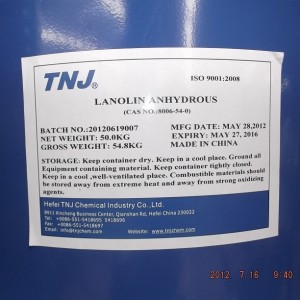 Lanolin Anhydrous CAS 8006-54-0